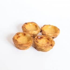 Mini Pastéis De Nata Vista De Cima