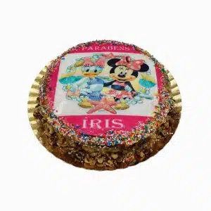 Bolo Da Minnie E Margarida Com Chocolate