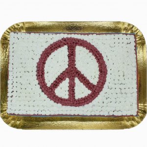 Bolo Da Paz Retangular