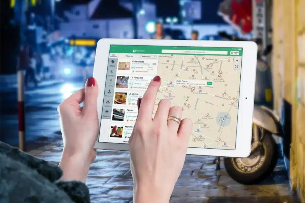 Ipad Map Tablet Internet 38271