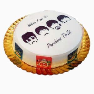 Bolo The Beatles Redondo
