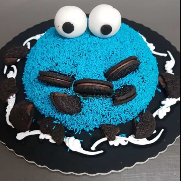 Bolo Do Cookie Monster