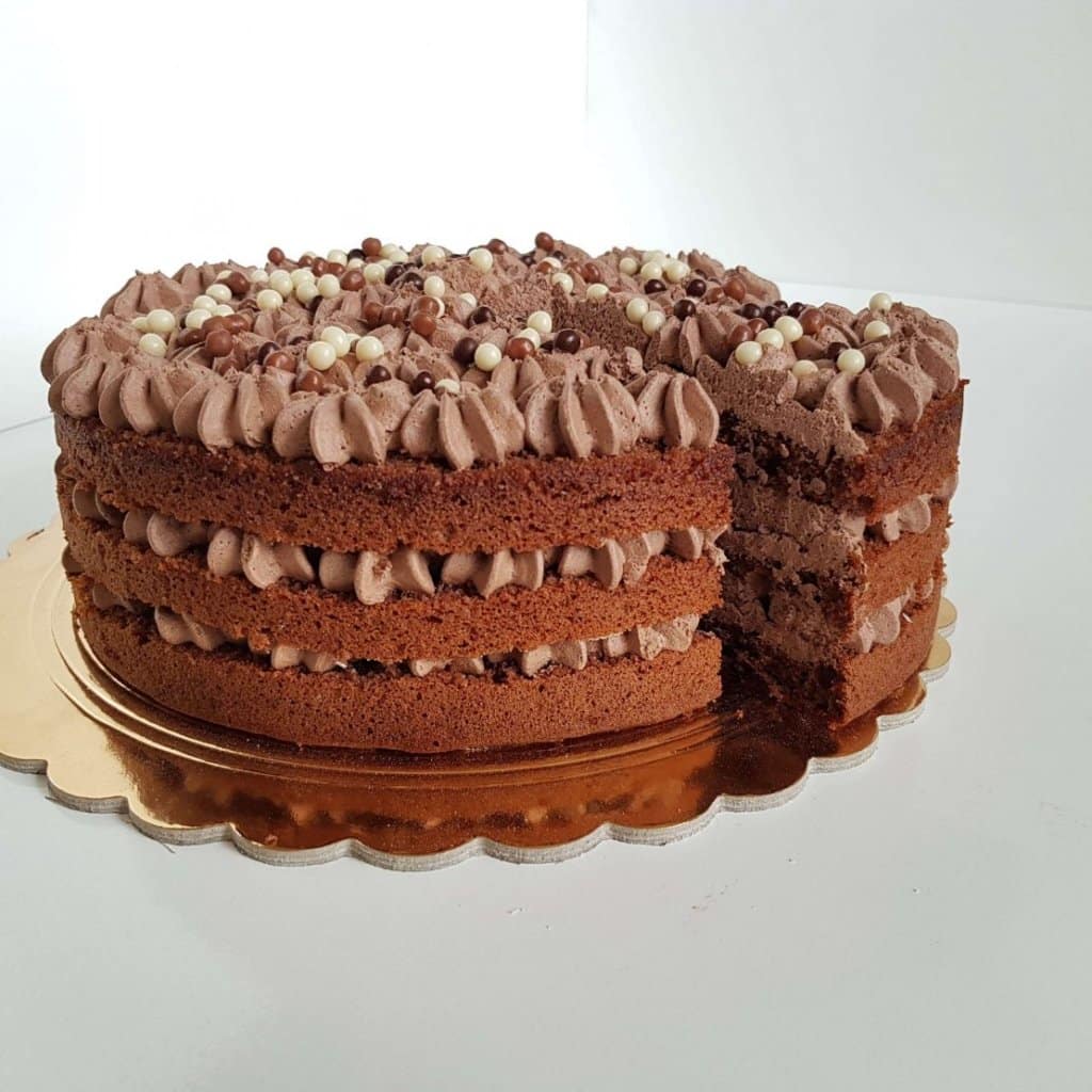 Naked Cake Pepitas De Chocolate