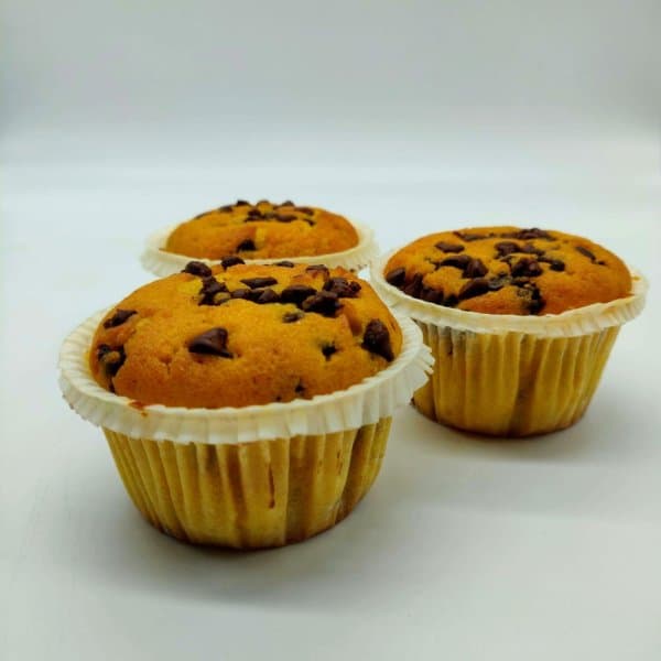 Muffins Com Pepitas De Chocolate