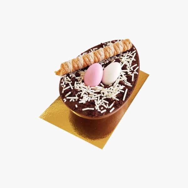 Mini Ovo Brigadeiro Com Amendoas