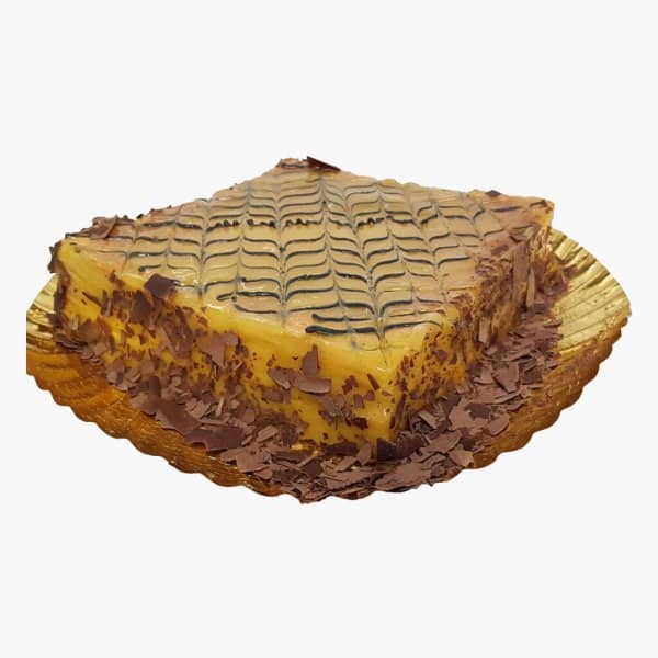 Bolo Mil Folhas Com Chocolate Nas Laterais