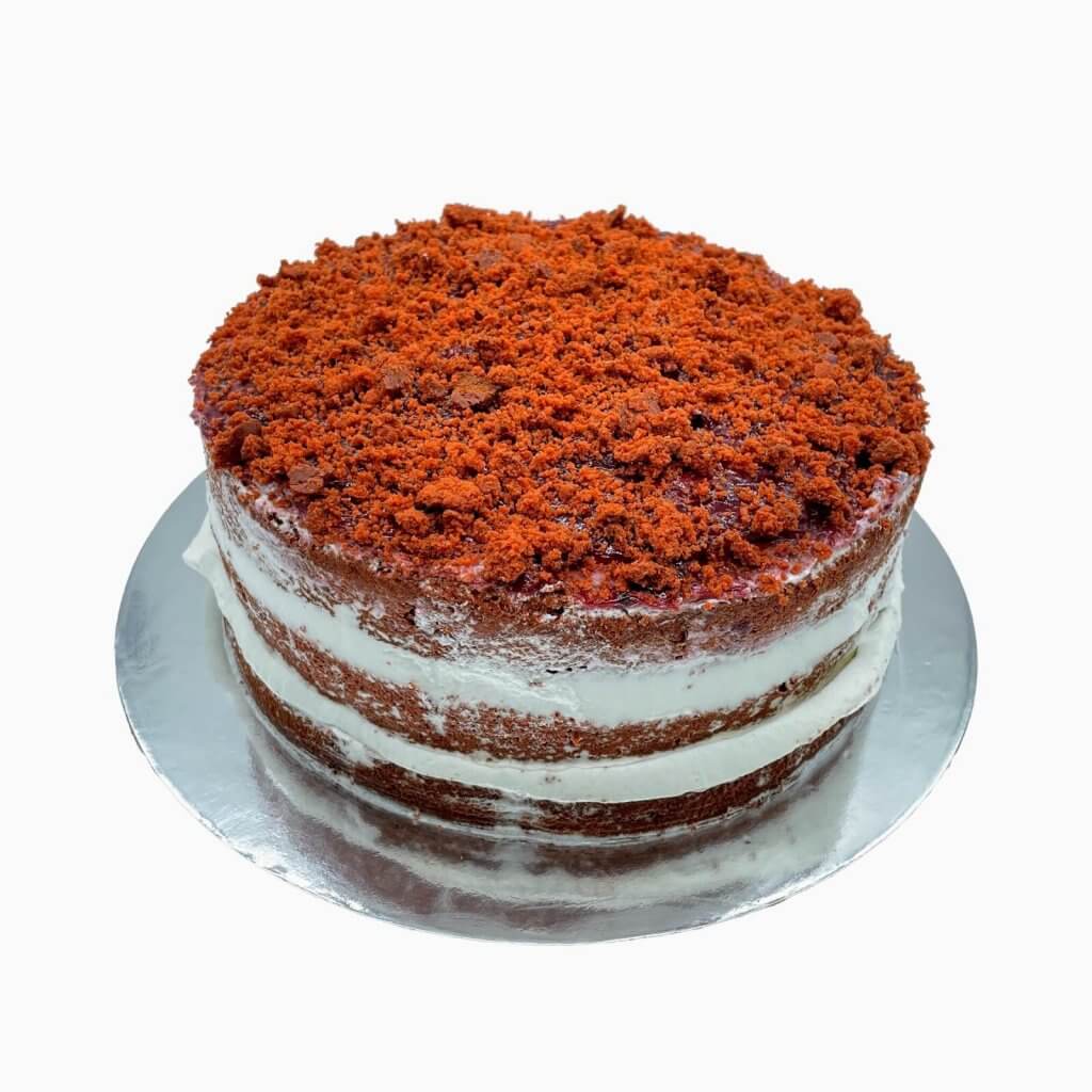 Naked Cake De Red