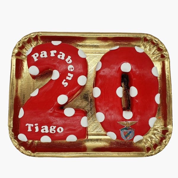 Bolo 20 Anos Do Benfica