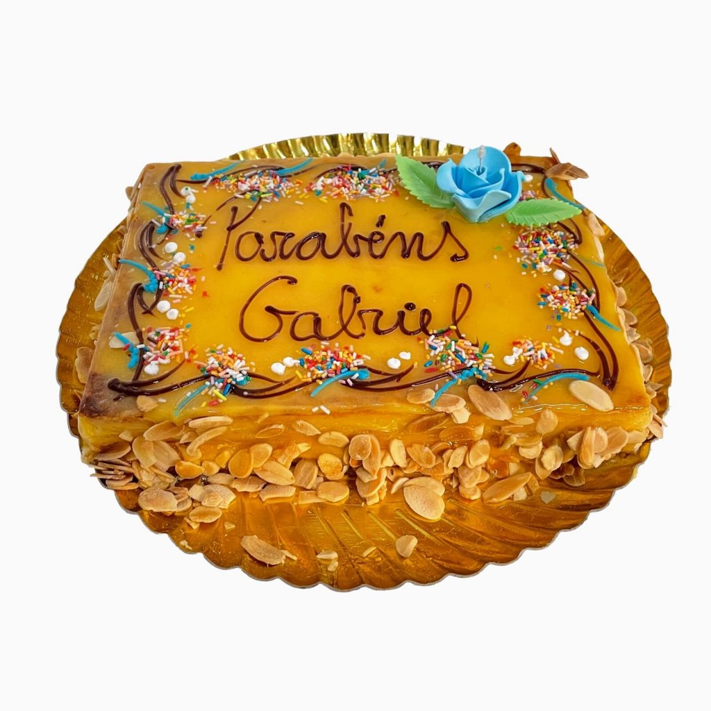 Bolo Doce De Ovo Retangular