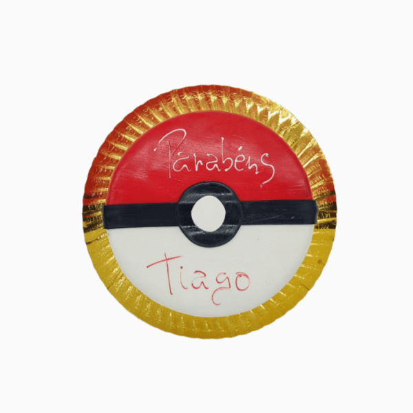 Bolo Redondo Do Desenho Pokemon