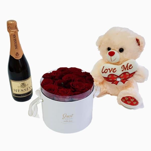 Melhores Prendas Para Ela Rosa E Espumante