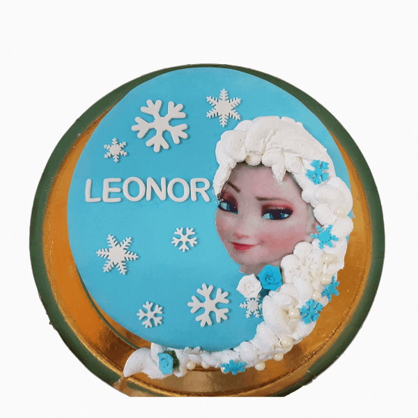 Bolo Frozen Com Princesa Elsa