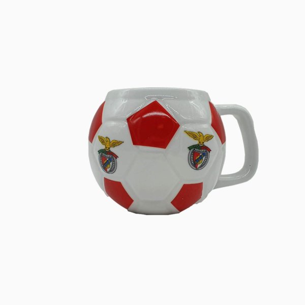 Caneca Em Forma De Bola De Futebol Do Benfica