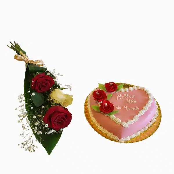 Pack Rosa Para Oferecer à Mãe