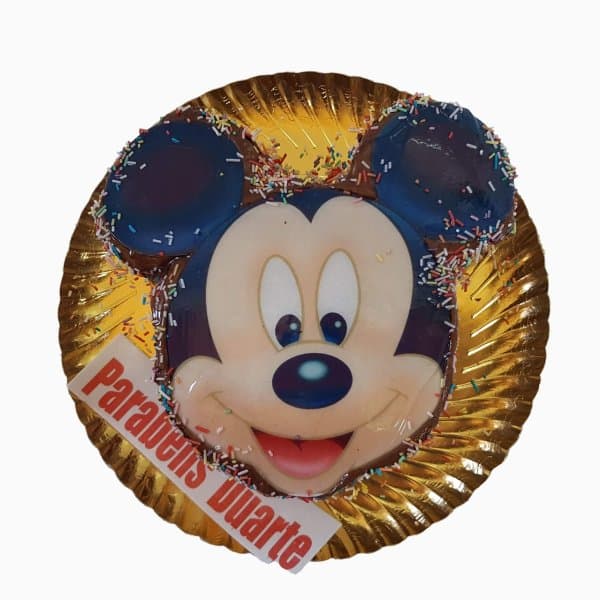 Bolo Com Cara Do Mickey