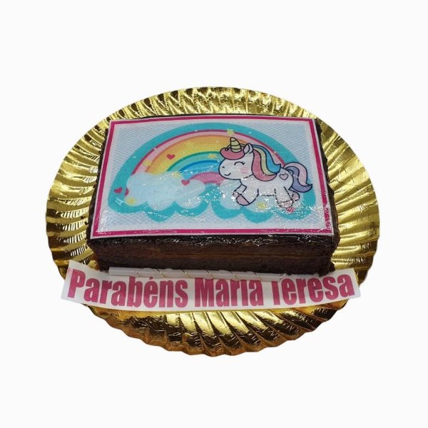 Bolo Com Unicornio
