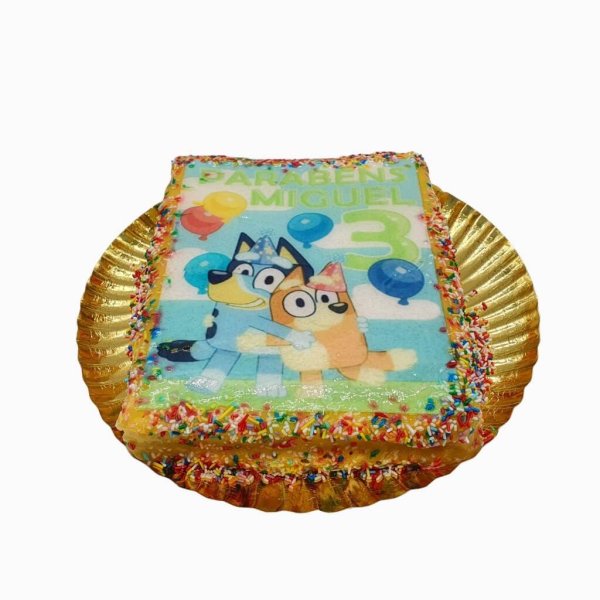 Bolo Da Bluey