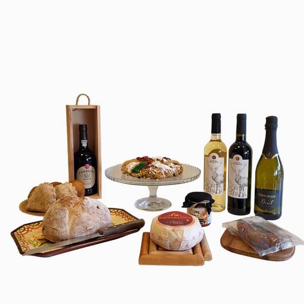 Cabazes De Natal Com Vinho Do Porto