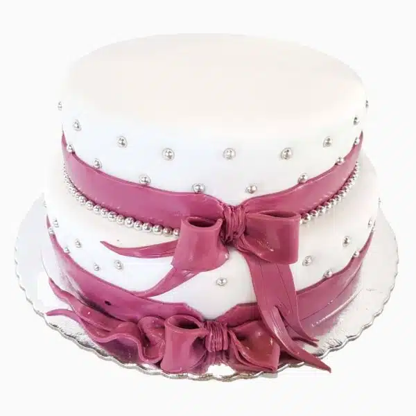 Bolo Feminino Com 2 Andares