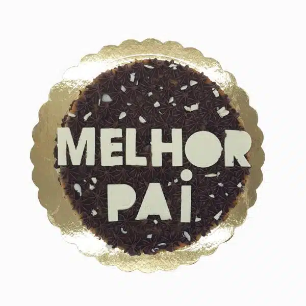 Naked Cake De Chocolate Para O Melhor Pai