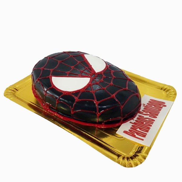 Bolo Spiderverse Cara