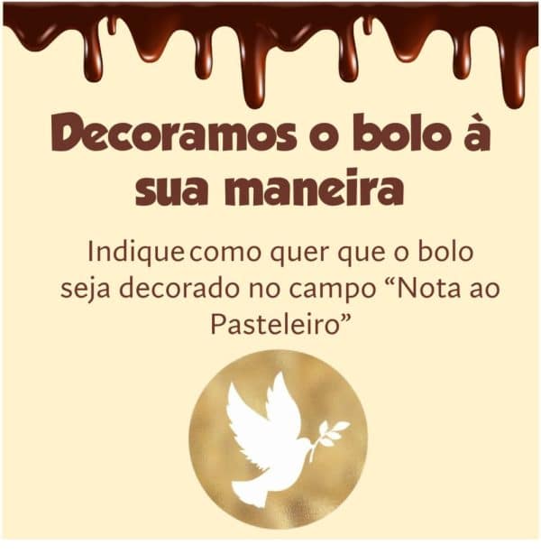 Bolo De Primeinha Comunhã Decorado à Maneira