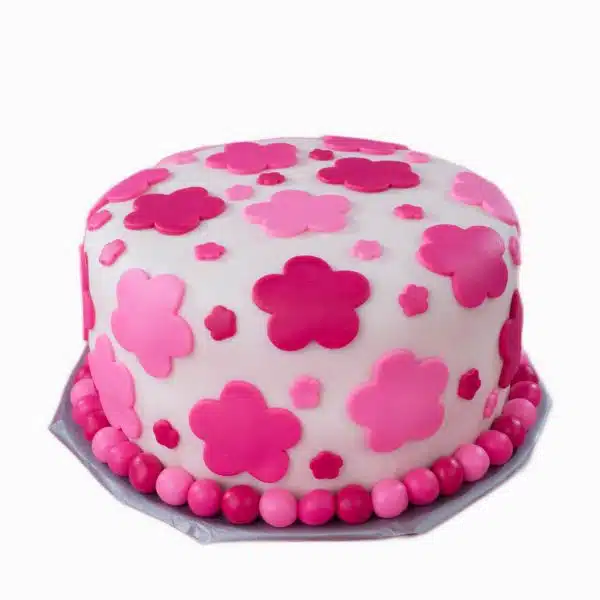 Bolo Cor De Rosa Para Menina Cascais