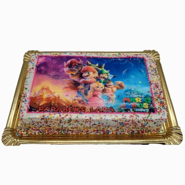 Bolo Super Mário Bros Filme