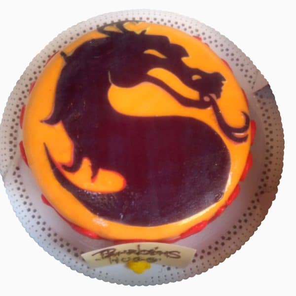 Bolo Simbolo Do Mortal Kombat