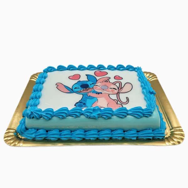 Bolo Do Stitch E Angel
