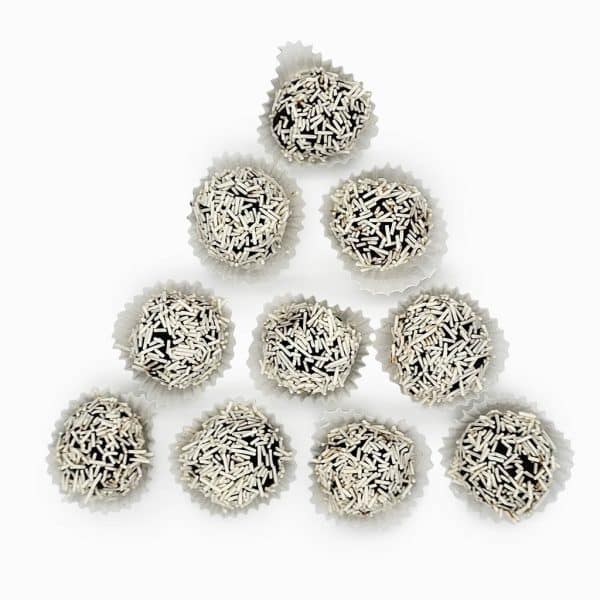 Brigadeiros Com Granulado Branco Sintra