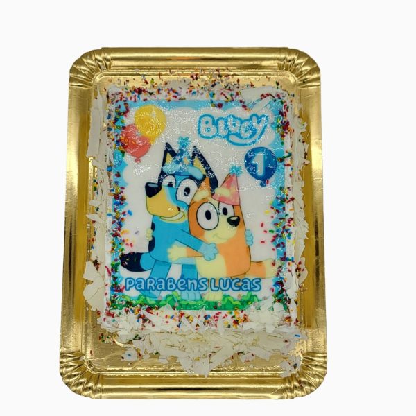 Bolo Da Bluey Com Foto