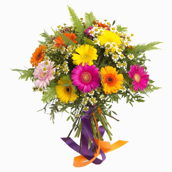 Buquê De Gerberas Coloridas