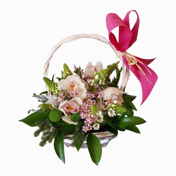 Cesto De Flores Para Prenda