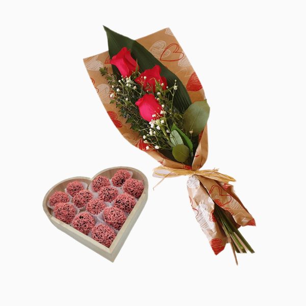 Pack De Doces E Flores