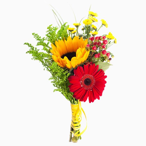 Ramo De Girassol Com Gerbera Para Enviar Hoje