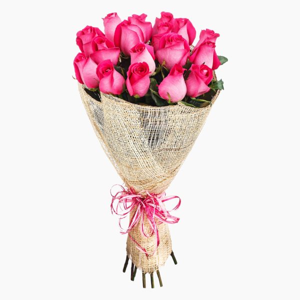 Bouquet De Rosas Cor De Rosa Lindas