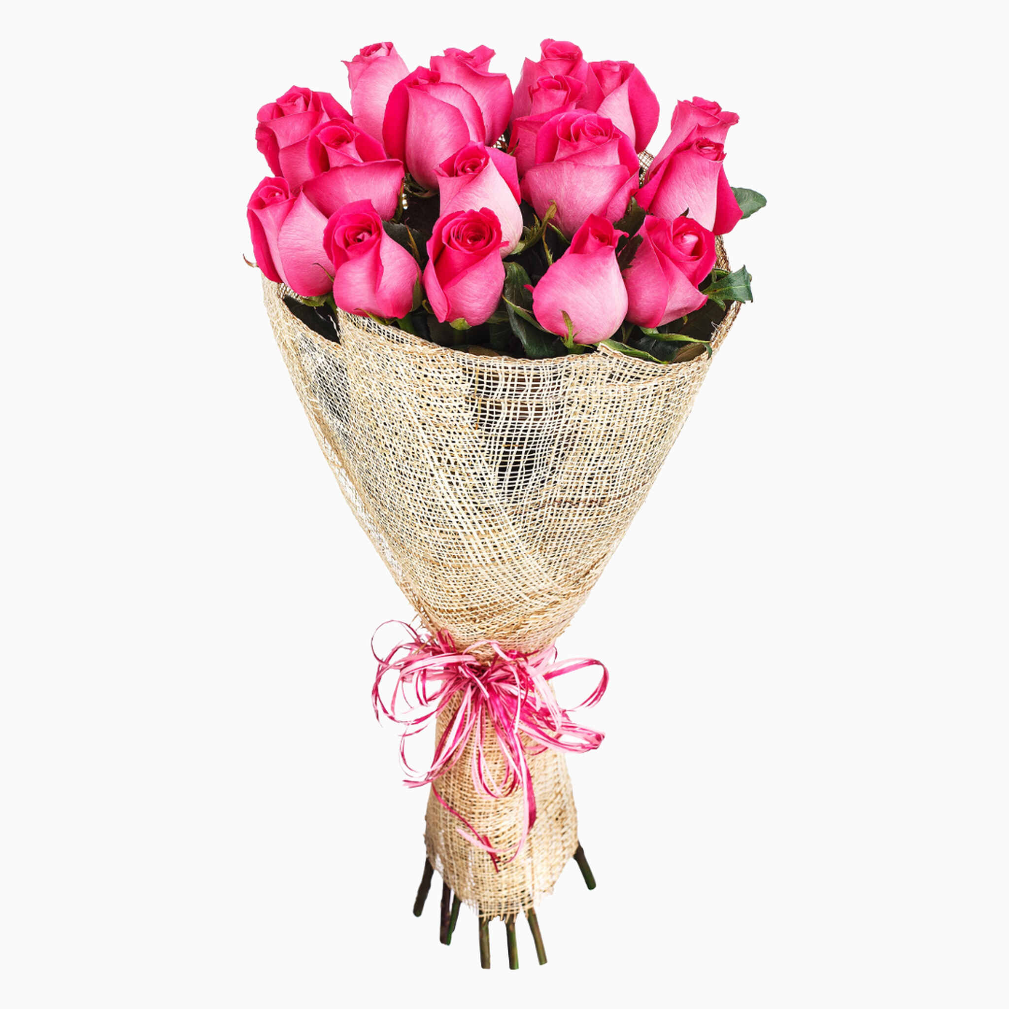 Bouquet De Rosas Cor De Rosa Lindas
