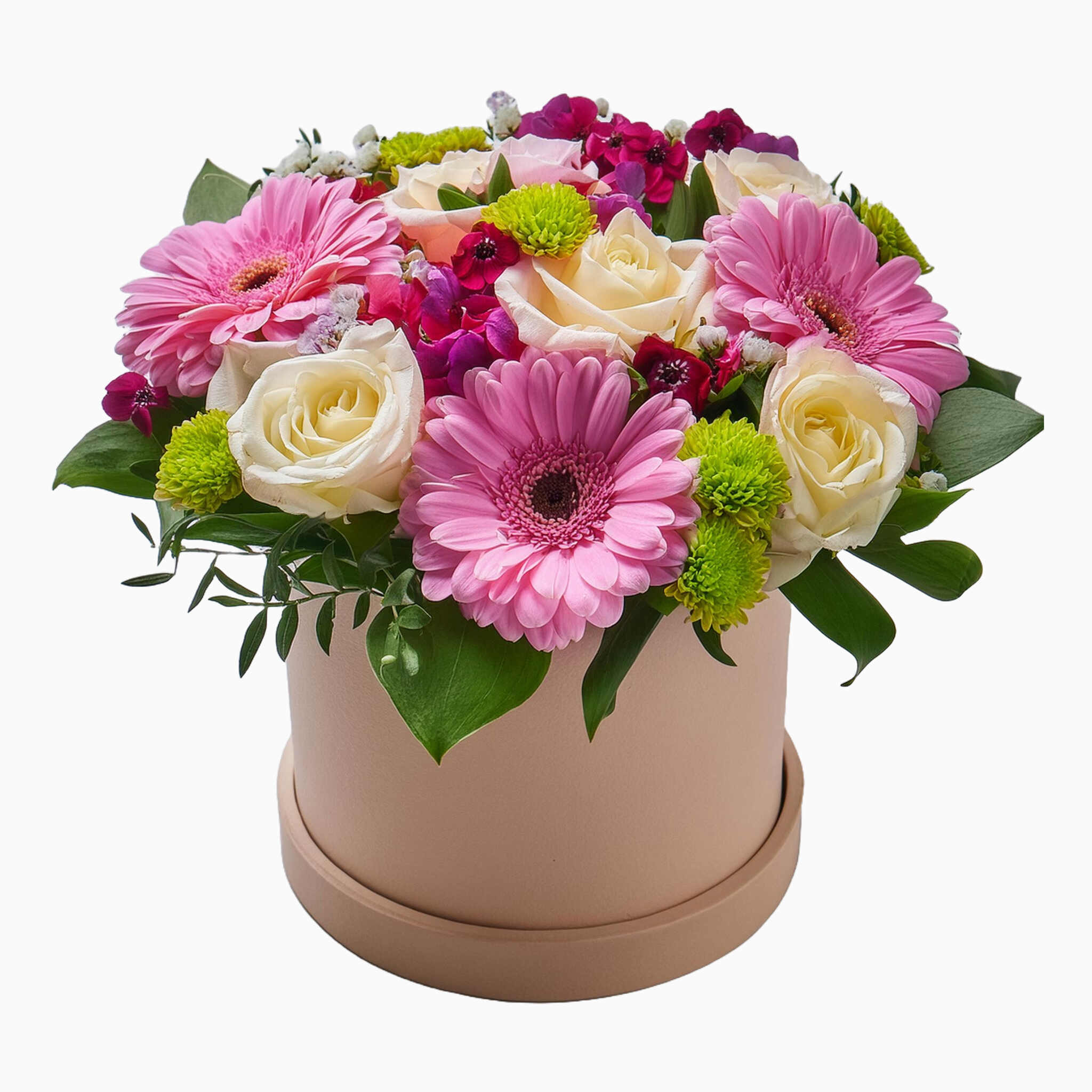 Caixa De Flores Rosa Para Envio à Distância