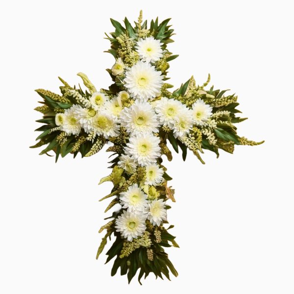 Cruzes De Flores De Funeral