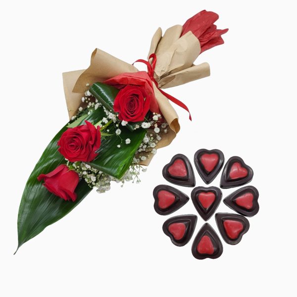 Prenda De Flores E Chocolates