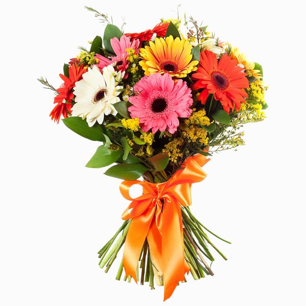 Ramo De Gerberas Coloridas