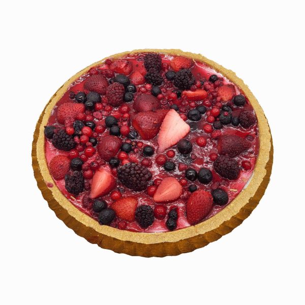 Tarte Com Muitos Frutos Vermelhos