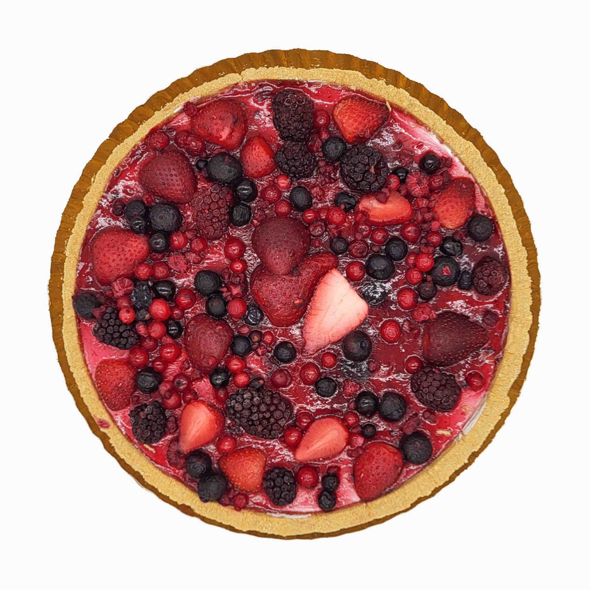 Tarte Deliciosa Com Frutos Do Bosque