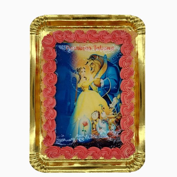 Beauty And The Beast Cake