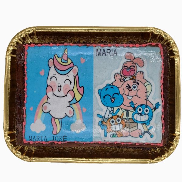 Bolo De Aniversário Para Duas Crianças