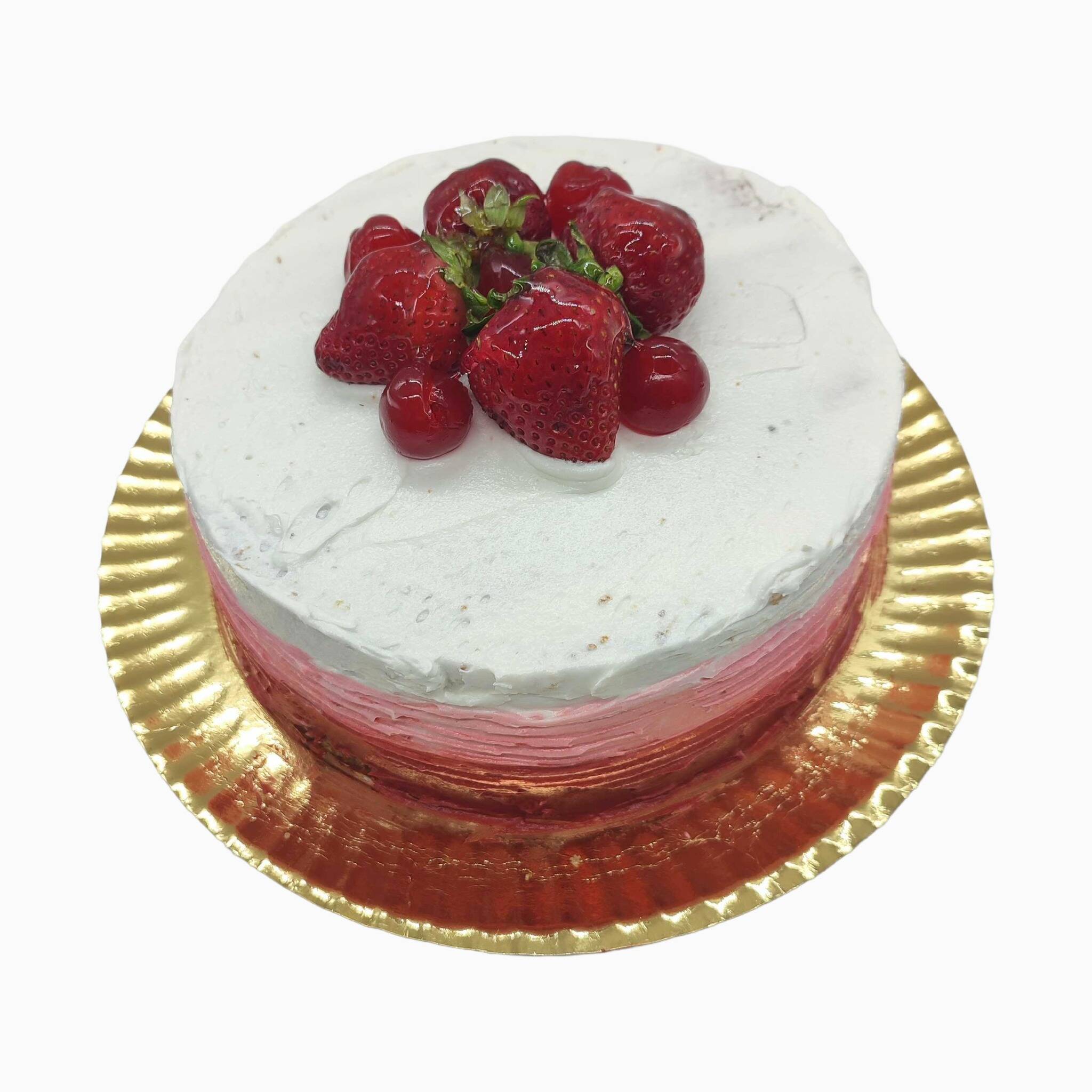 Bolo De Aniversário Com Morangos