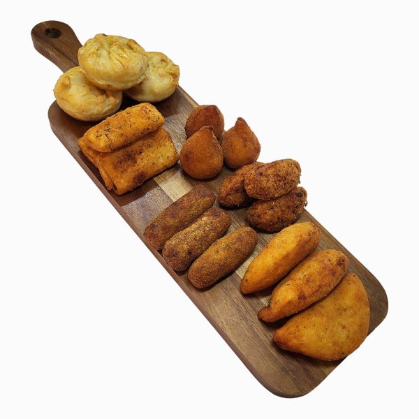 Pack De Mini Salgados Prontos A Comer