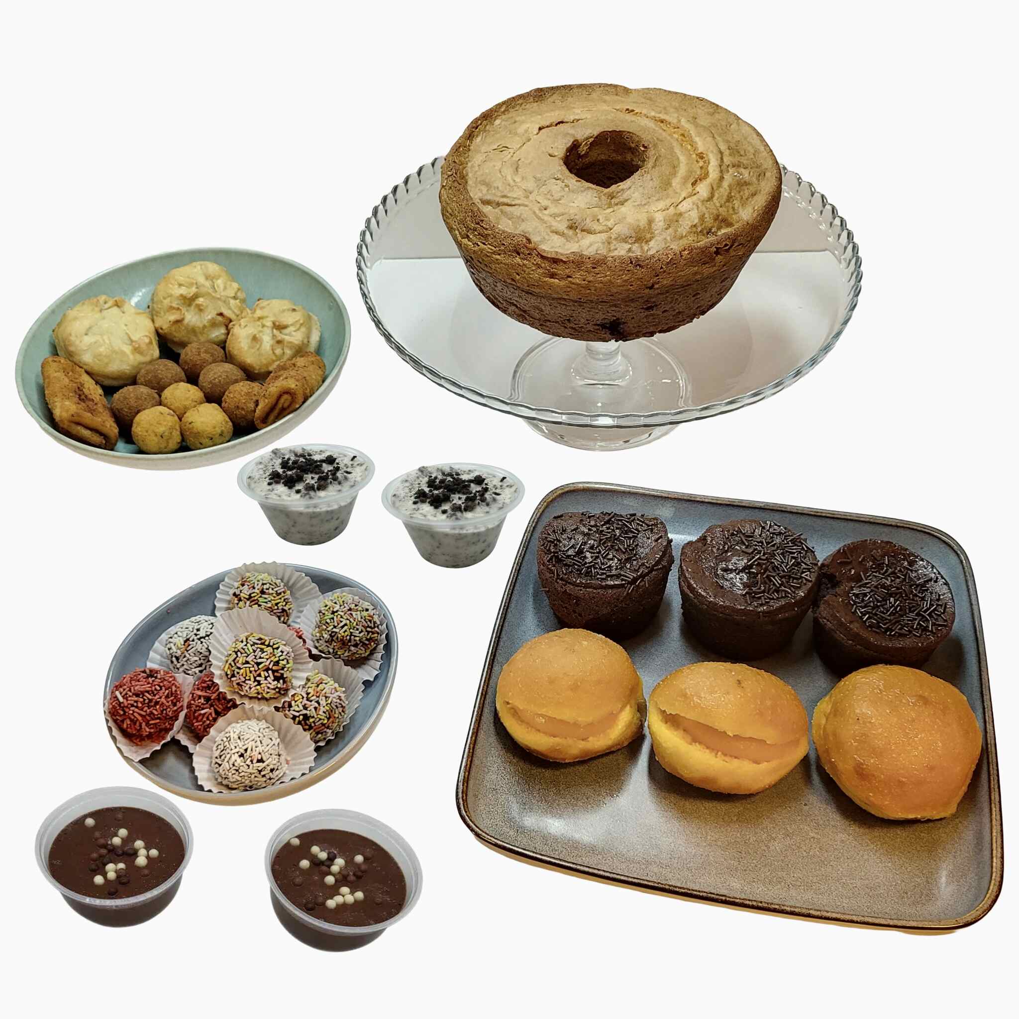 Pack Para Lanche Com Mousses