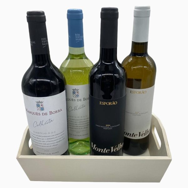 Cesta De Vinhos Do Alentejo